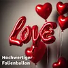 XXL Valentinstag Deko Set Herzluftballons Girlande Love Produktbild-Vorschau 9