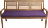 Bankkissen 100×60×7 cm Violett – Sitzkissen für Gartenbank Produktbild-Vorschau 1