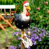 Keramik Huhn Gartendeko, Gartendeko Hühnerdeko, Produktbild-Vorschau 2