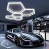 5 Packs Hexagon LED Deckenleuchte, 200W LED Wabenleuchte, Produktbild-Vorschau 3