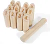 Jayseuw Kubb házecí hra Viking game hra na louce dřevěný Náhled obrázku produktu 7