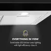 Klarstein Darya, nástěnná digestoř, EEK A, 90 cm, 310 m³/h Náhled obrázku produktu 5