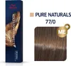 A box of Wella Koleston Perfect hair dye and a swatch of the resulting hair color. Produktbild-Vorschau