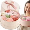 Dárková sada s voňavými růžovými mýdlovými květinami od Náhled obrázku produktu 1