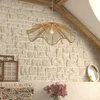 Lampenschirm aus geflochtenem Jute in welliger Form Produktbild-Vorschau 5