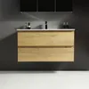 Alpenberger Waschbecken mit Unterschrank 100 cm Breit | Produktbild-Vorschau 2