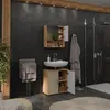 Vicco Badmöbel-Set Irma, 2 Teile, Goldkraft Eiche/Beige Produktbild-Vorschau 6