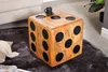 riess-ambiente Massiver Würfelhocker CUBE 41cm natur Produktbild-Vorschau 3