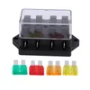 Wasserdichter 4-fach Sicherungshalter mit Flachsicherungen Produktbild-Vorschau 1