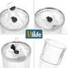 Vilde | Set 2 bicchieri con coperchio e cannuccia 500 ml - Anteprima dell’immagine prodotto 5