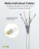 goobay CAT 6 Netzwerkkabel S/FTP PiMF AWG 26/7 grau 305 m Produktbild-Vorschau 9