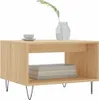 vidaXL Konferenční stolek Sonoma Dub 60x50x40 cm Materiál Náhled obrázku produktu 3