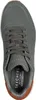 A top-down view of a gray Skechers sneaker. Voir les images du produit