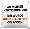 Trendation - Deko-Kissen mit Füllung 40x40 Ich Wurde Produktbild-Vorschau 1