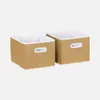 Two storage baskets are shown against a light gray background. Anteprima dell’immagine prodotto
