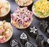 12pcs russo piping ugelli +1 professionale piping bag 20cm Anteprima dell’immagine prodotto 3