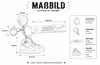 Sneaker-Rucksackanhänger Bag 6cm mit Basketball & Karabiner Produktbild-Vorschau 2