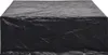 A black tarp covering a rectangular object, likely outdoor furniture. Náhled obrázku produktu