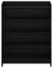 vidaXL Schuhschrank Schwarze Eiche 73,5 x 36 x 92 cm Produktbild-Vorschau 3