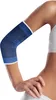 ELLBOGENBANDAGE Gr.-L elastisch Blau Tennisarm Sportbandage Produktbild-Vorschau 1