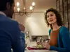 A couple is having dinner at a table. Náhled obrázku produktu