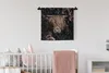 MuchoWow® Wandteppich Wandbehang Schottische Hochlandrind - Produktbild-Vorschau 1