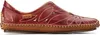 Pikolinos Damen Slipper aus Leder mit floralen Cut Outs Produktbild-Vorschau 3