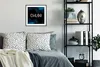 MuchoWow® Gerahmtes Poster Chloe - Pastell - Mädchen 40x40 Produktbild-Vorschau 2