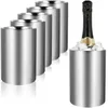 com-four® 6x Flaschenkühler - Sektkühler in matt - Produktbild-Vorschau 1