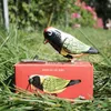 Blechspielzeug pickender Vogel grün 9cm stabil Blechvogel Produktbild-Vorschau 6