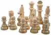 Große Holz-Schachfiguren Klassisches Set mit Filz - 32 Produktbild-Vorschau 5