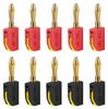 4mm Bananenstecker, 10 Stück Banana-Steckverbinder Produktbild-Vorschau 1