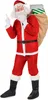 A person dressed as Santa Claus is standing and holding a sack of gifts over their shoulder. Náhled obrázku produktu