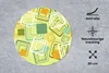 MuchoWow® Mauspad Mousepad 1970er Jahre - Muster - Abstrakt Produktbild-Vorschau 2