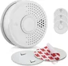 SHD by OneConcept Rauchmelder mit Magnethalterung, 4x Produktbild-Vorschau 1