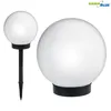 4x Garten LED Solar Kugel Lampe 30cm RGB IP44 Produktbild-Vorschau 2