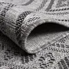 Tapis d'extérieur en lin tissé moderne Boho Ethno résistant Voir les images du produit 10