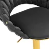 Verstellbarer Hocker, Barhocker, FARVISO schwarz elegant Produktbild-Vorschau 7