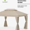 Blumfeldt Mondo Dual Tonnelle 3x4 - Double Toit & Voir les images du produit 3