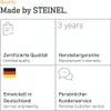 A grid of four boxes, each highlighting a feature or benefit of a STEINEL product. Produktbild-Vorschau
