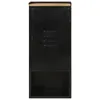 vidaXL Mobile da bagno 40x27x90 cm in ferro e legno Anteprima dell’immagine prodotto 1