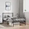 A bedroom scene with a metal bed frame. Produktbild-Vorschau