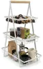 WELLHAUS 3-Etagen Obst Etagere aus Kohlenstoffstahl – Produktbild-Vorschau 4