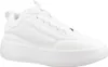 A white Fila sneaker with a thick sole is shown from a side-angle against a white background. Podgląd zdjęcia produktu
