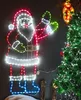 Weihnachtsmann Outdoor Dekoration 150 cm mit 273 LEDs Podgląd zdjęcia produktu