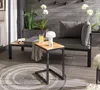 home24 Loungeset - 2-teilig - Polywood / Polyester - Grau Produktbild-Vorschau 4
