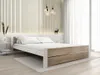IKAROS Doppelbett 140 x 200 cm, weiß/sonoma Eiche. Produktbild-Vorschau 2
