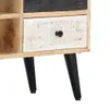 vidaXL TV-Schrank 115×30×47 cm Mango-Massivholz -  TV-Möbel Produktbild-Vorschau 8