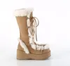 CUBBY-311 Damen Boots von DemoniaCult, Hellbraun  , EU 39, Produktbild-Vorschau 5
