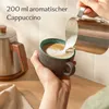 Cosumy Cappuccino Tassen mit Untertassen 4er Set Bunt Produktbild-Vorschau 4